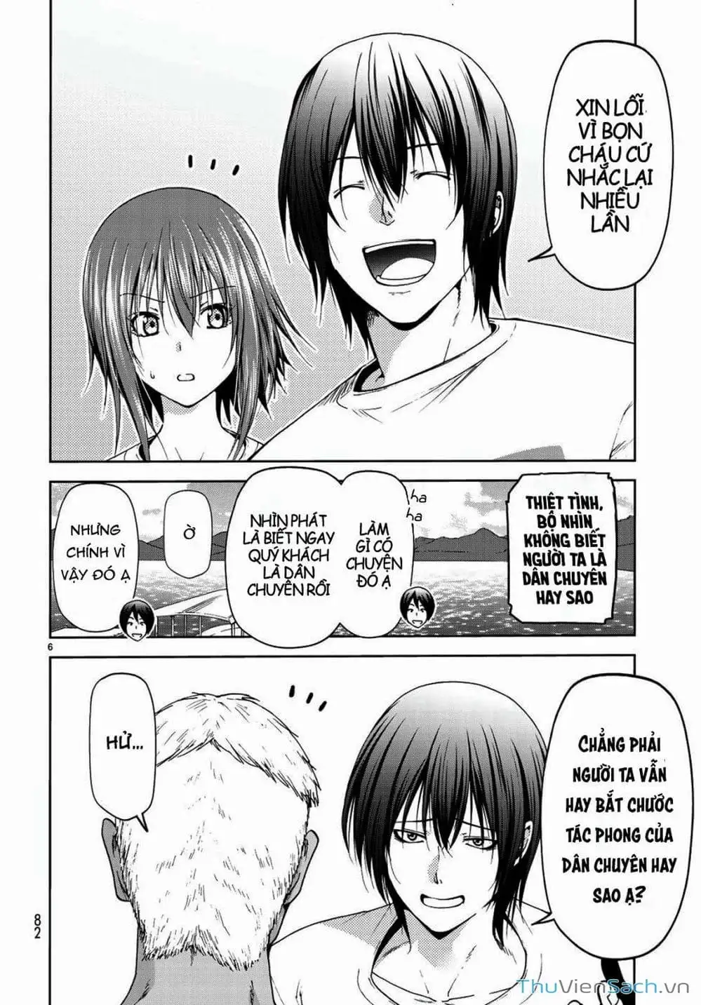 Truyện Tranh Cô Gái Thích Lặn - Grand Blue trang 3