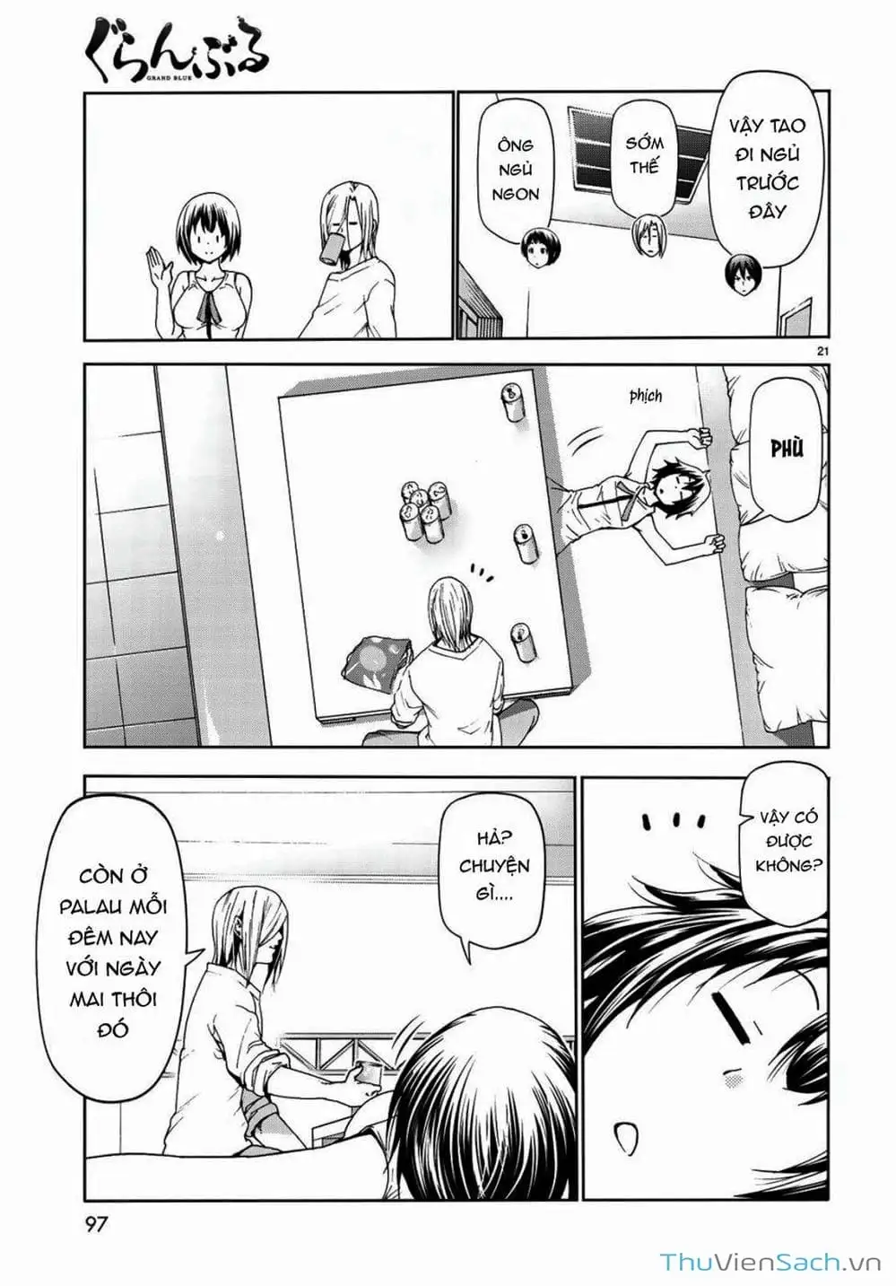 Truyện Tranh Cô Gái Thích Lặn - Grand Blue trang 3