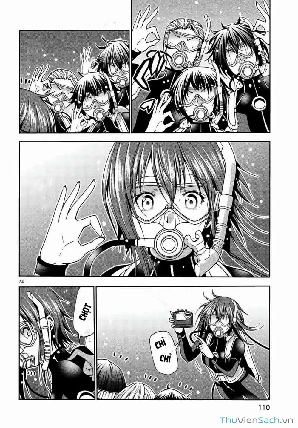 Truyện Tranh Cô Gái Thích Lặn - Grand Blue trang 3