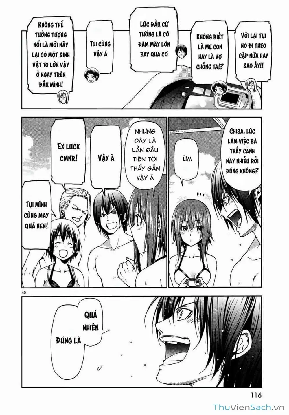 Truyện Tranh Cô Gái Thích Lặn - Grand Blue trang 3