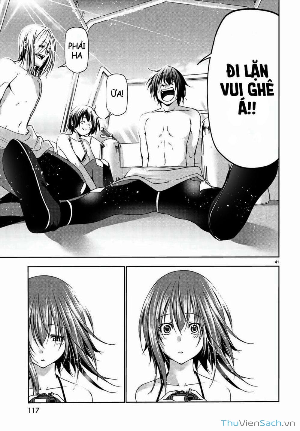 Truyện Tranh Cô Gái Thích Lặn - Grand Blue trang 3