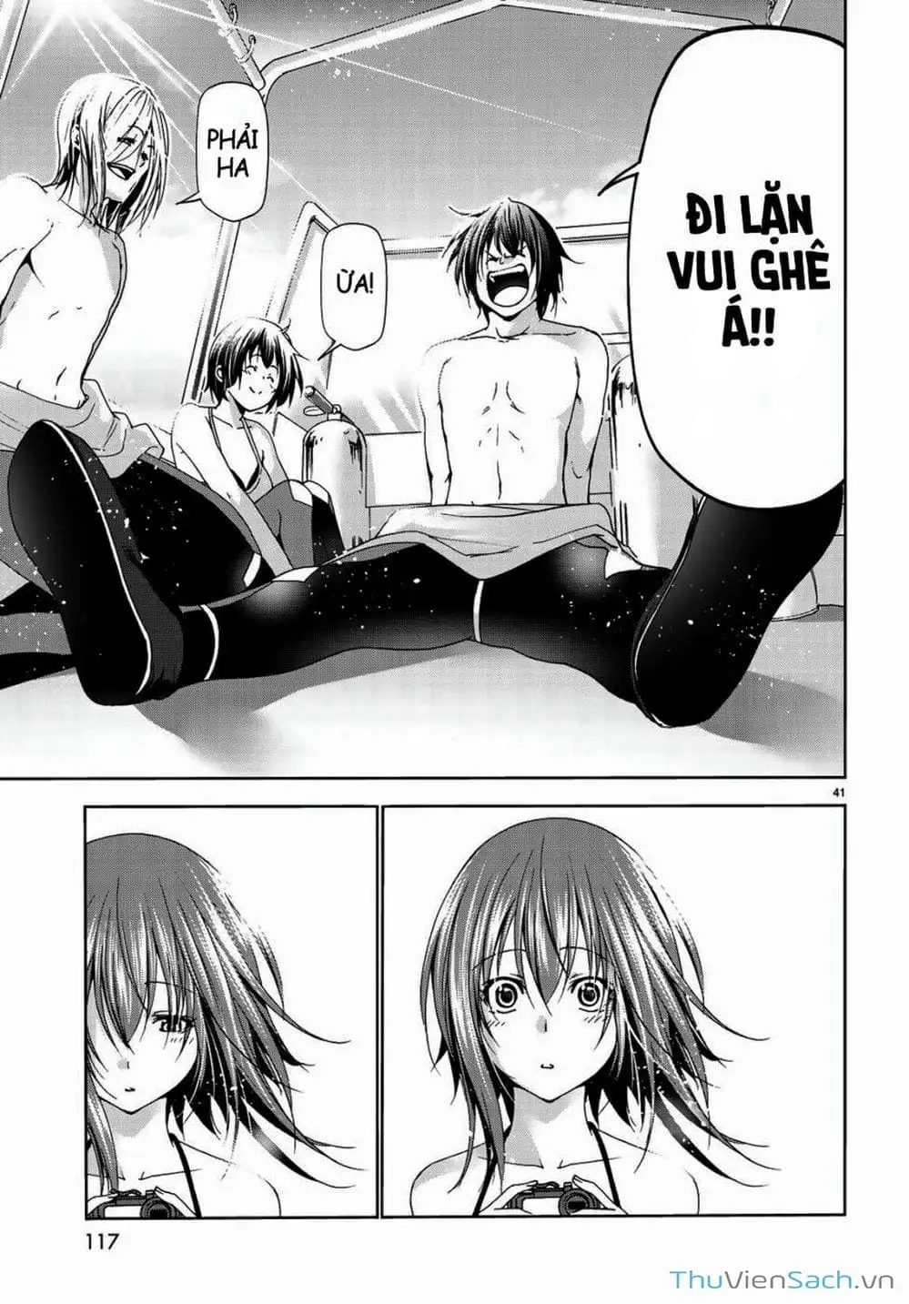 Truyện Tranh Cô Gái Thích Lặn - Grand Blue trang 3