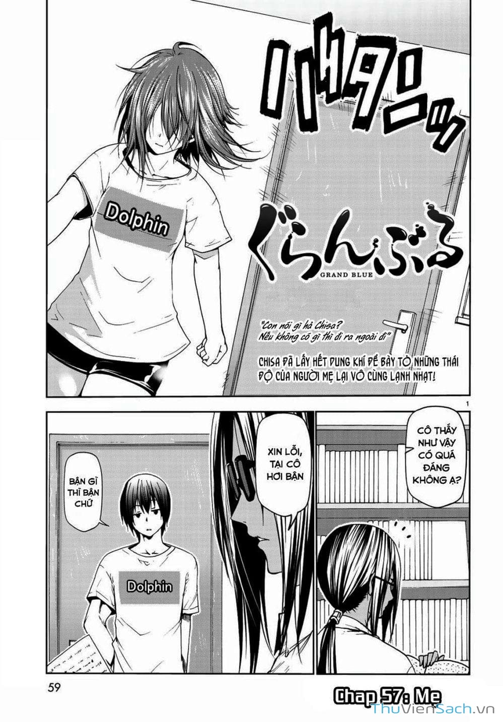 Truyện Tranh Cô Gái Thích Lặn - Grand Blue trang 3