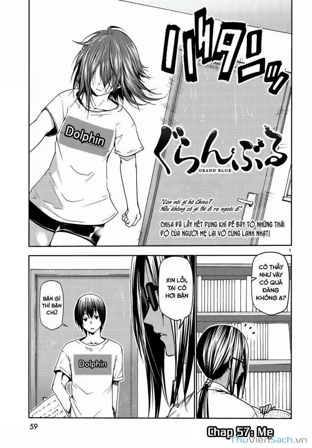 Truyện Tranh Cô Gái Thích Lặn - Grand Blue trang 3