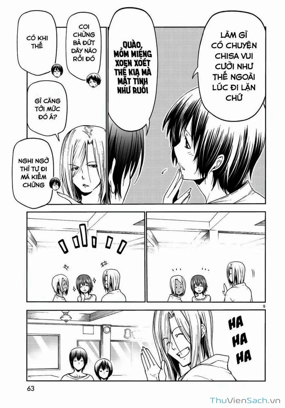 Truyện Tranh Cô Gái Thích Lặn - Grand Blue trang 3