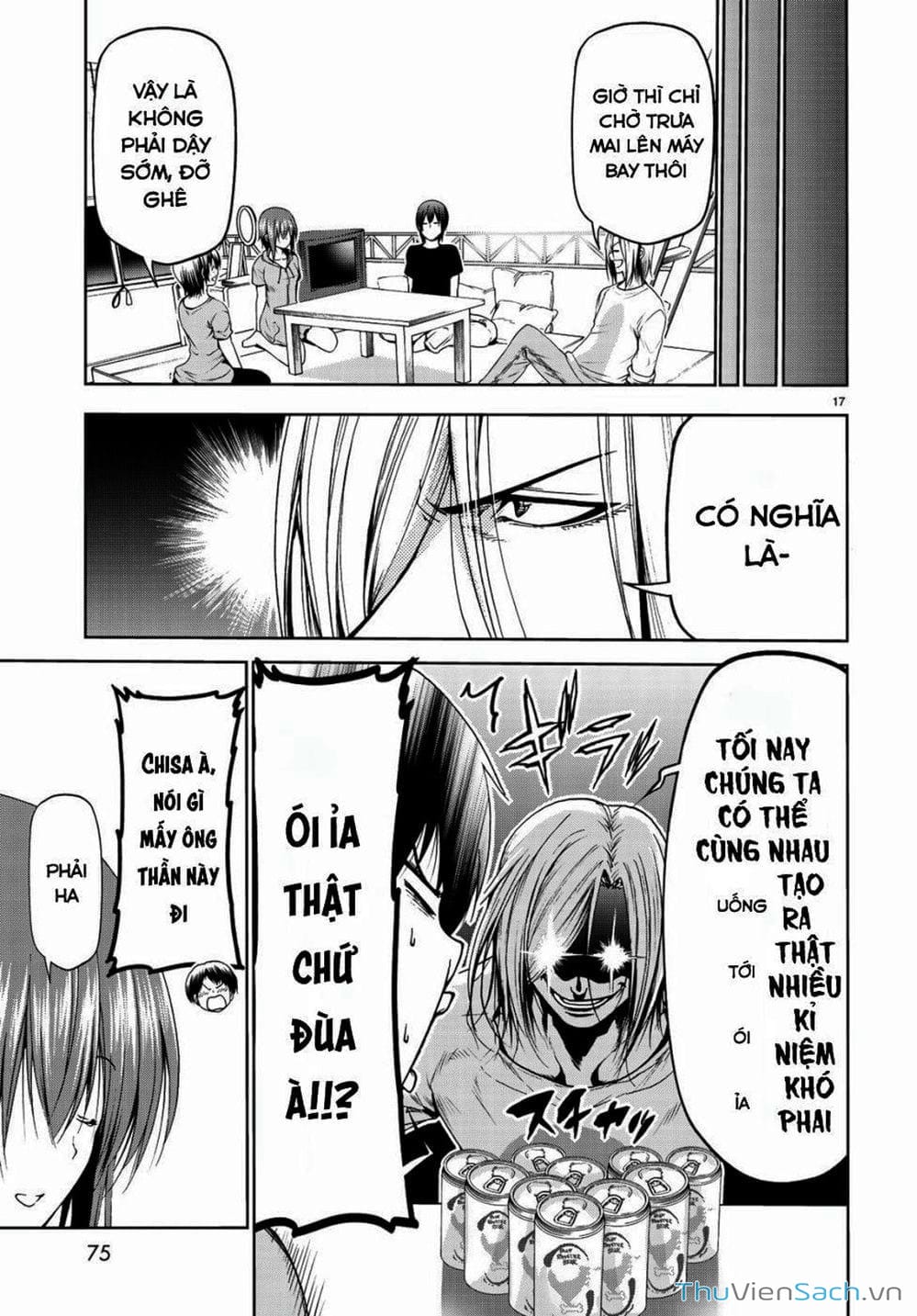 Truyện Tranh Cô Gái Thích Lặn - Grand Blue trang 3