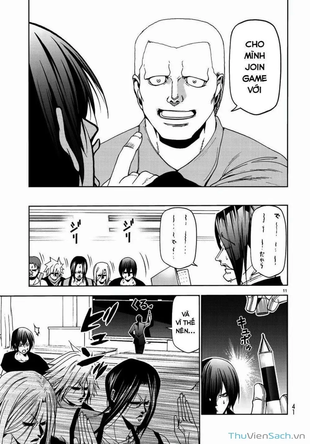 Truyện Tranh Cô Gái Thích Lặn - Grand Blue trang 3