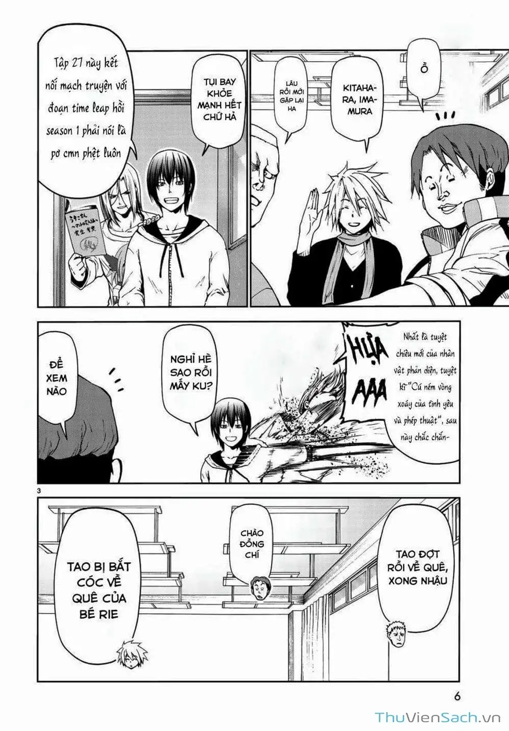 Truyện Tranh Cô Gái Thích Lặn - Grand Blue trang 3