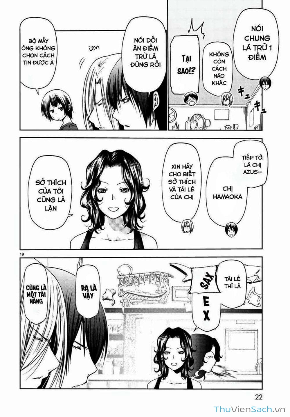 Truyện Tranh Cô Gái Thích Lặn - Grand Blue trang 3