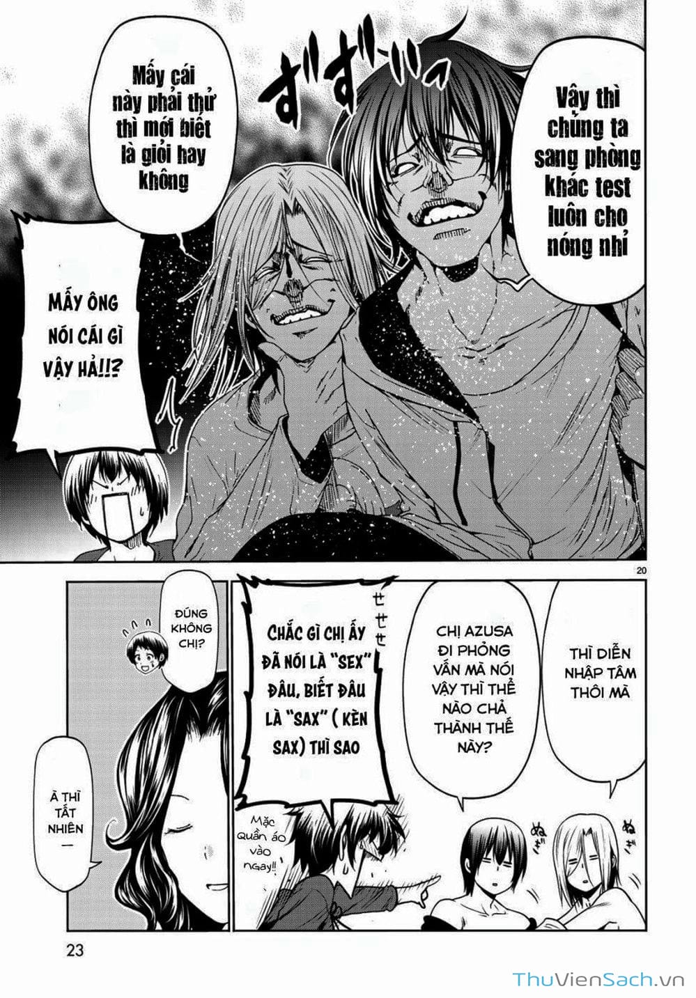 Truyện Tranh Cô Gái Thích Lặn - Grand Blue trang 3