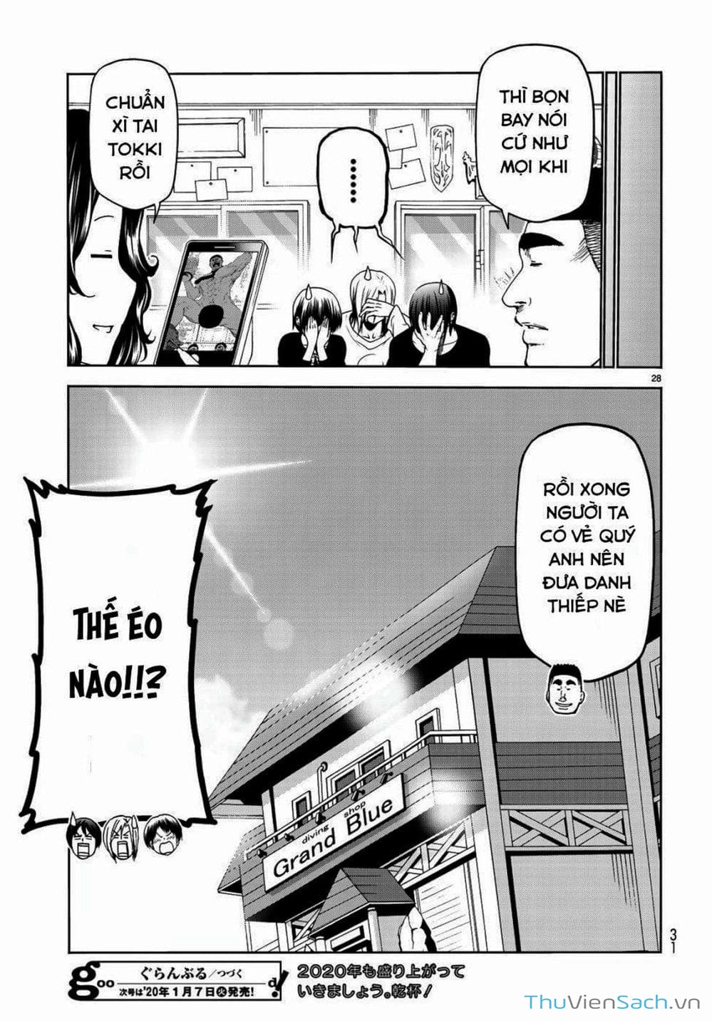 Truyện Tranh Cô Gái Thích Lặn - Grand Blue trang 3