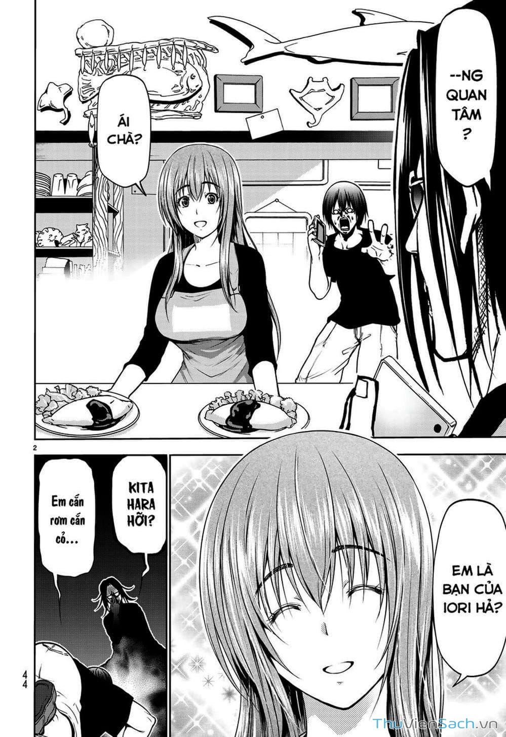 Truyện Tranh Cô Gái Thích Lặn - Grand Blue trang 3