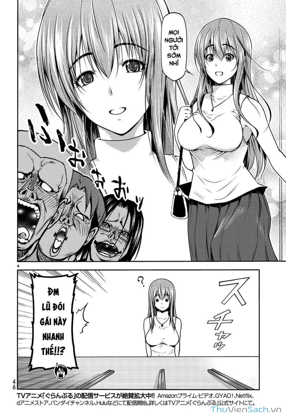 Truyện Tranh Cô Gái Thích Lặn - Grand Blue trang 3