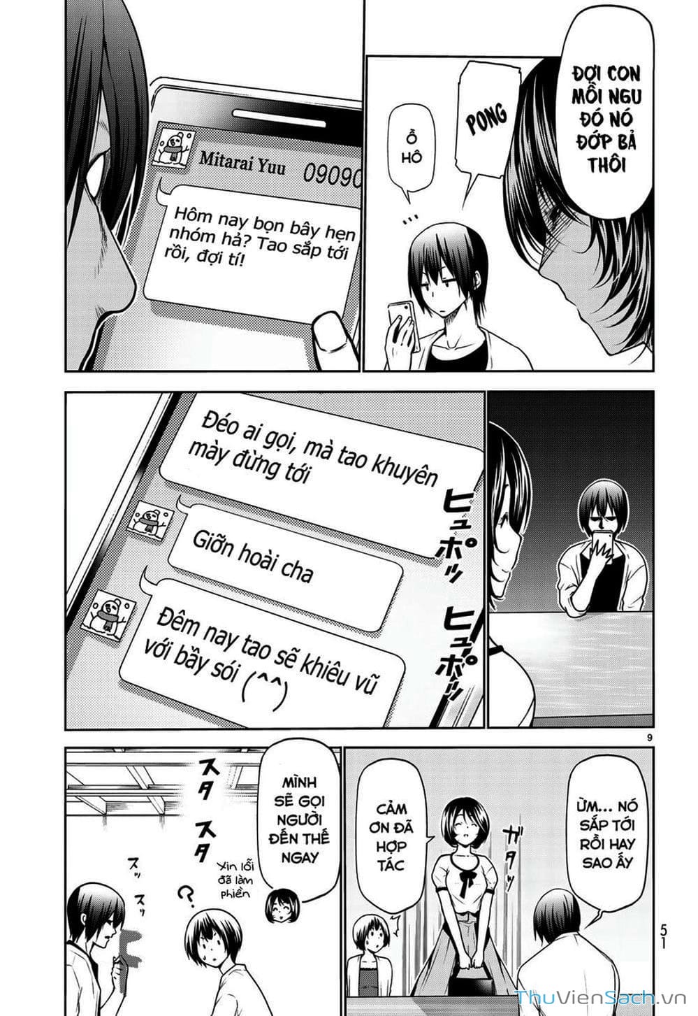 Truyện Tranh Cô Gái Thích Lặn - Grand Blue trang 3