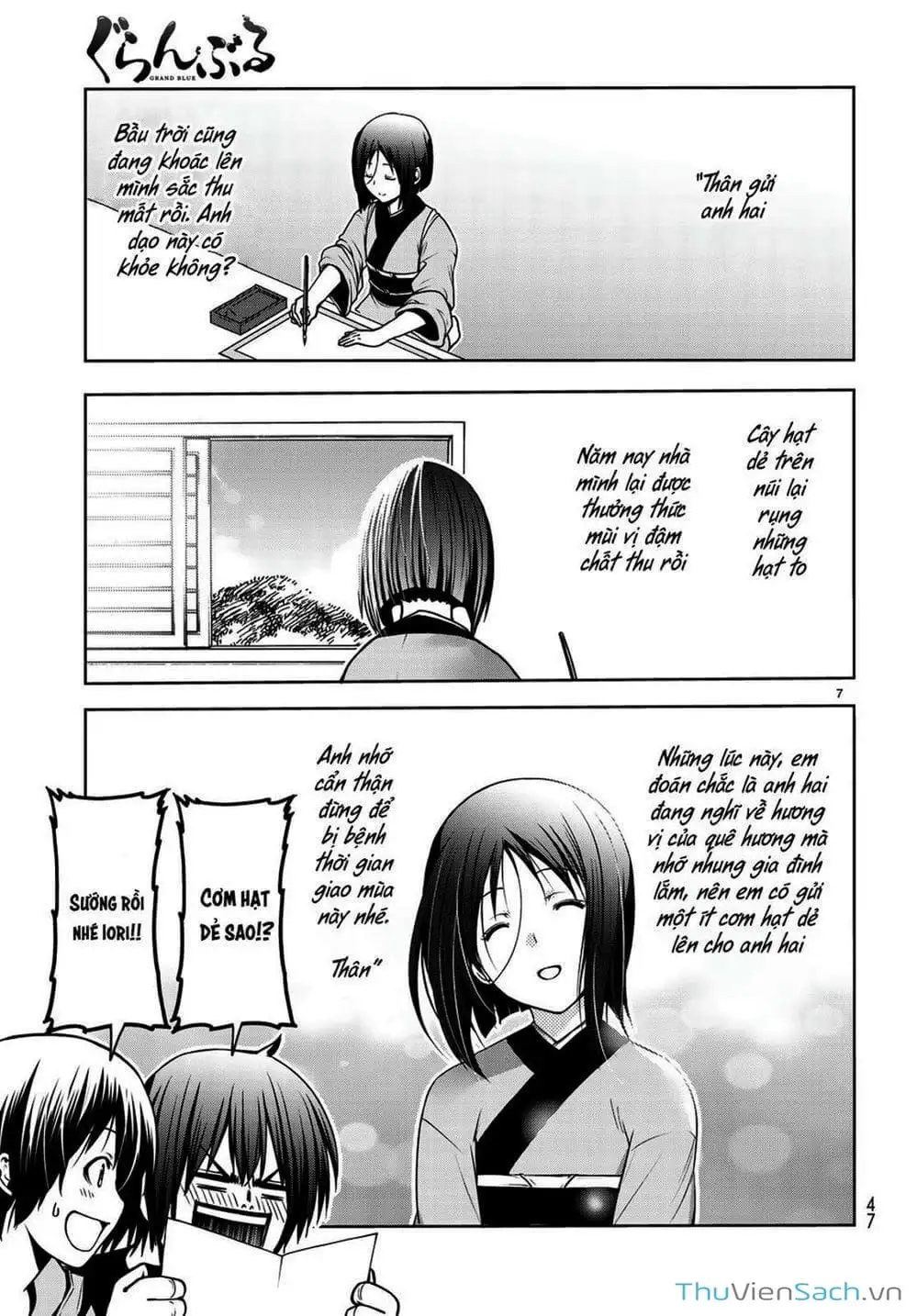 Truyện Tranh Cô Gái Thích Lặn - Grand Blue trang 3