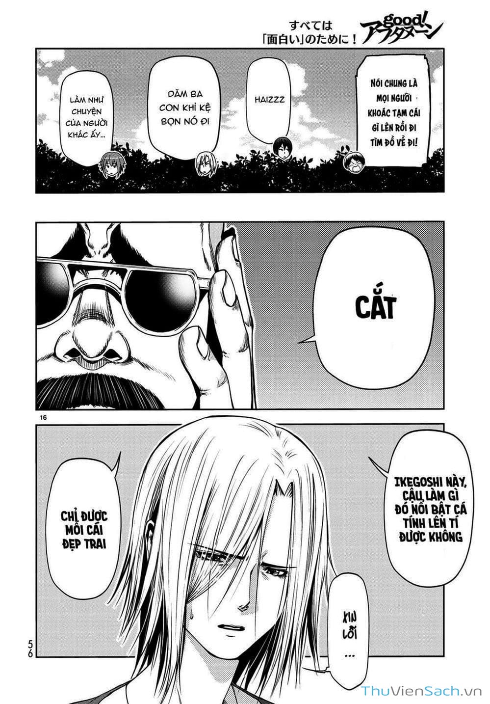 Truyện Tranh Cô Gái Thích Lặn - Grand Blue trang 3