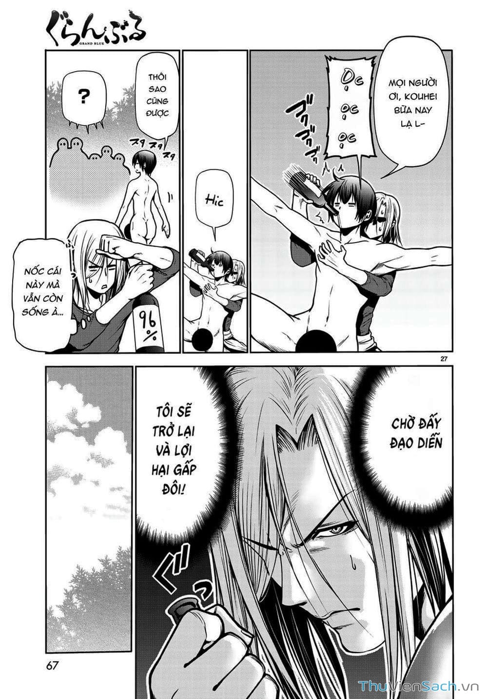 Truyện Tranh Cô Gái Thích Lặn - Grand Blue trang 3