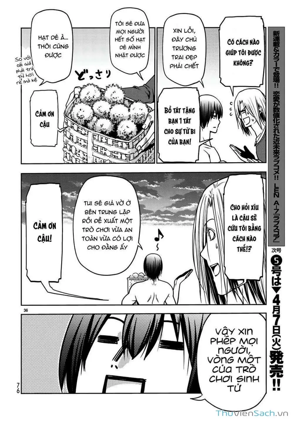 Truyện Tranh Cô Gái Thích Lặn - Grand Blue trang 3