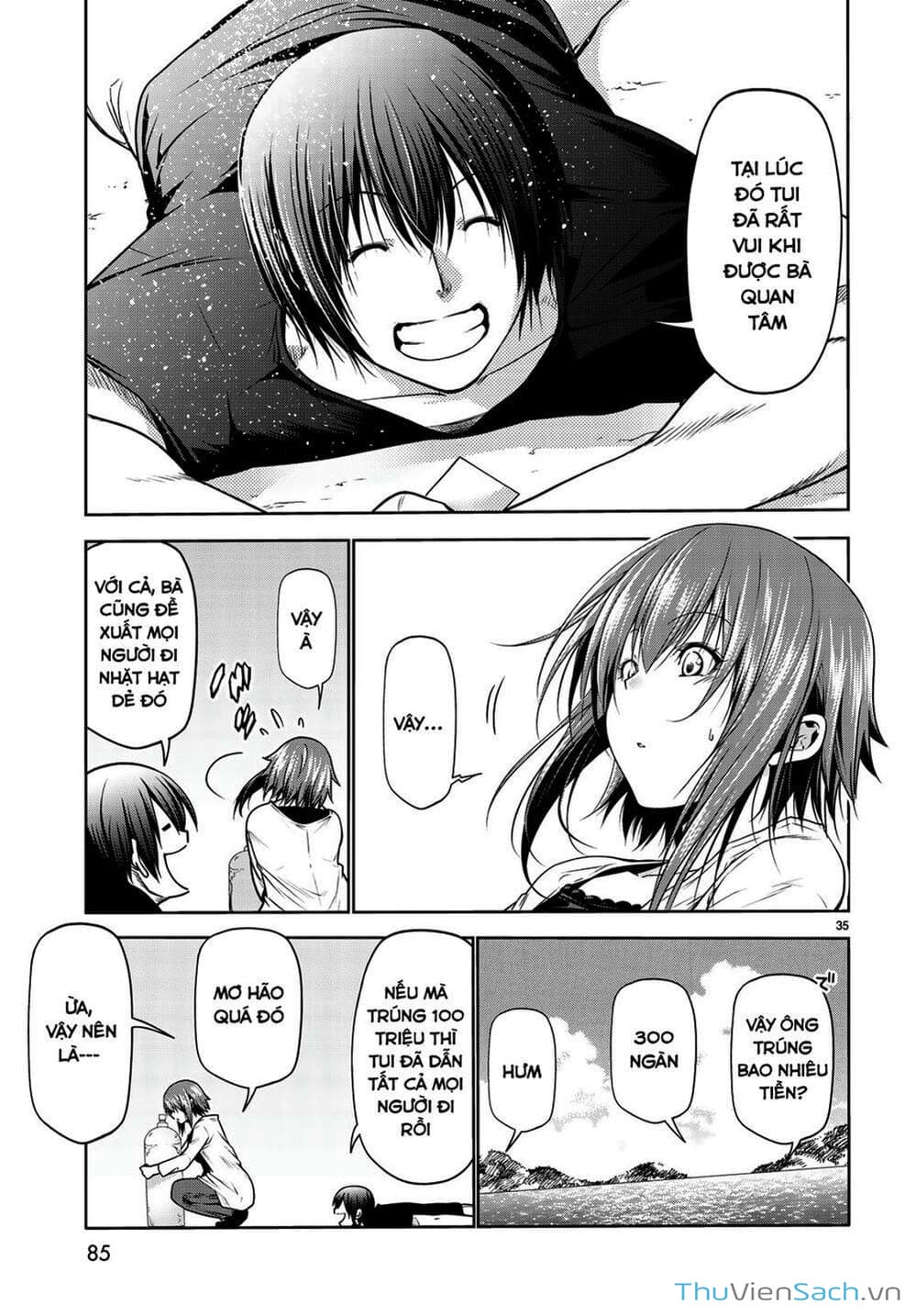 Truyện Tranh Cô Gái Thích Lặn - Grand Blue trang 3