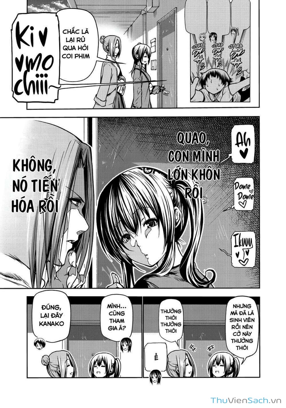 Truyện Tranh Cô Gái Thích Lặn - Grand Blue trang 3