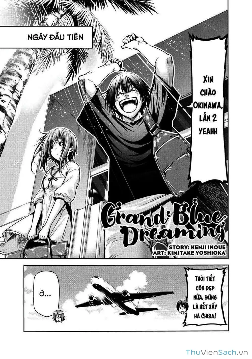 Truyện Tranh Cô Gái Thích Lặn - Grand Blue trang 3