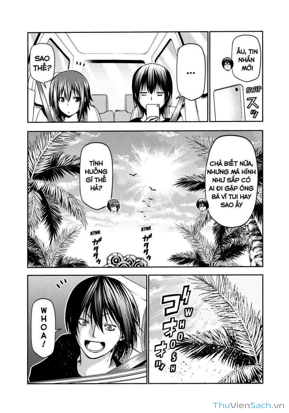 Truyện Tranh Cô Gái Thích Lặn - Grand Blue trang 3