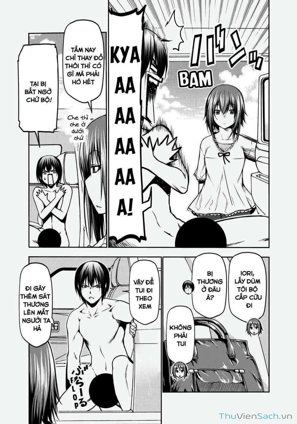 Truyện Tranh Cô Gái Thích Lặn - Grand Blue trang 3