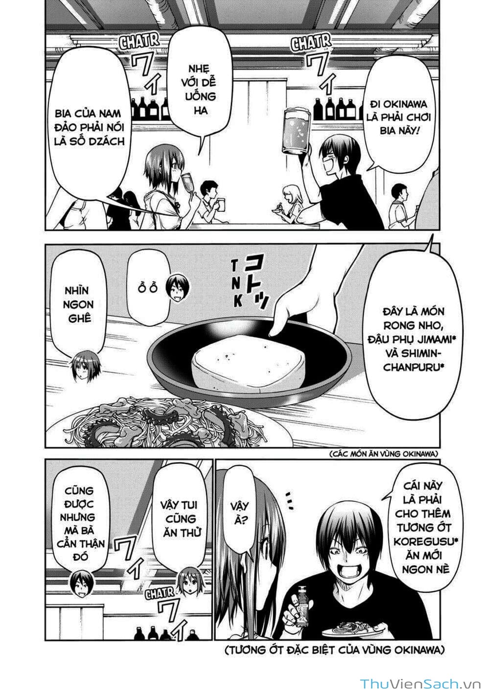 Truyện Tranh Cô Gái Thích Lặn - Grand Blue trang 3