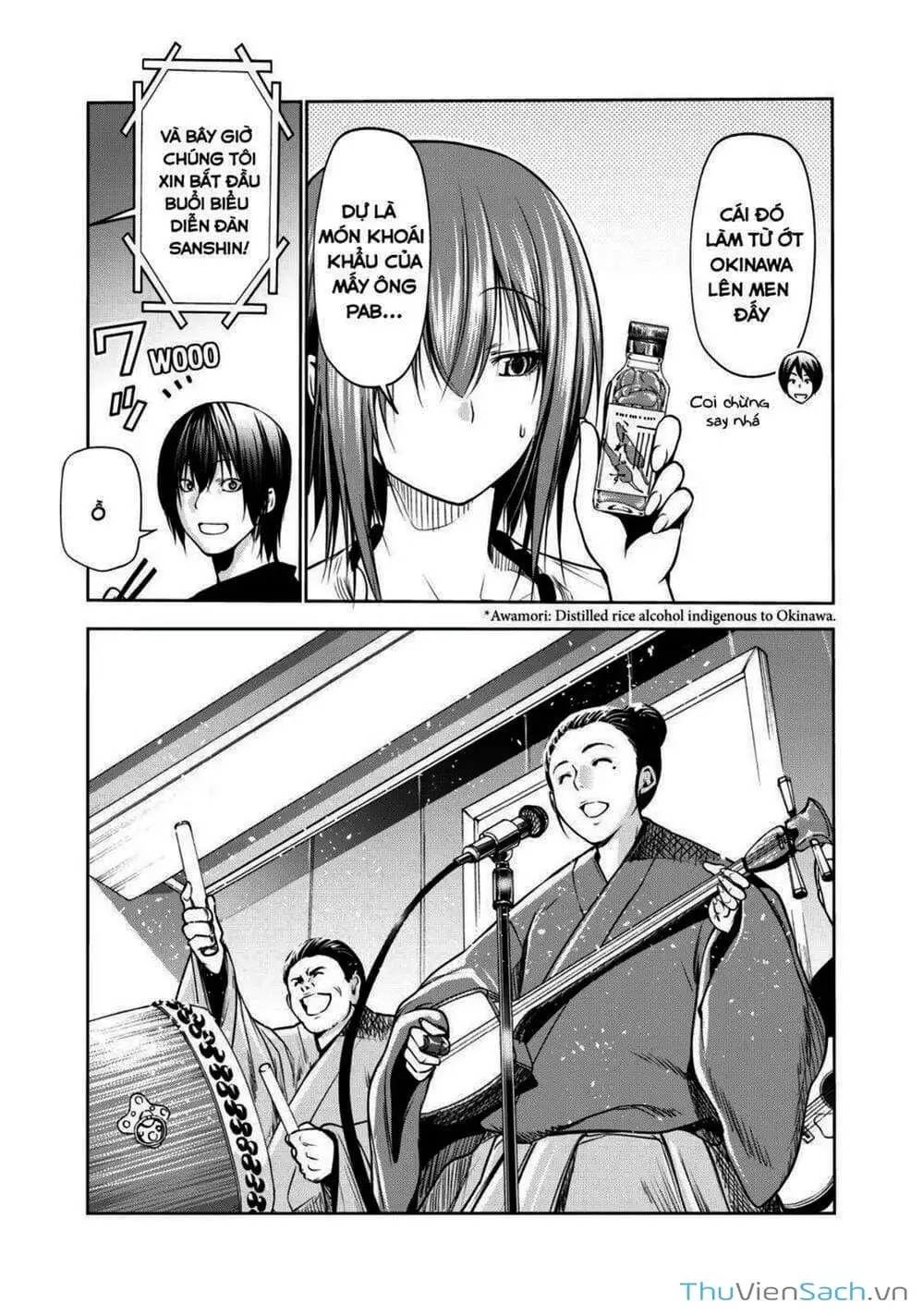 Truyện Tranh Cô Gái Thích Lặn - Grand Blue trang 3