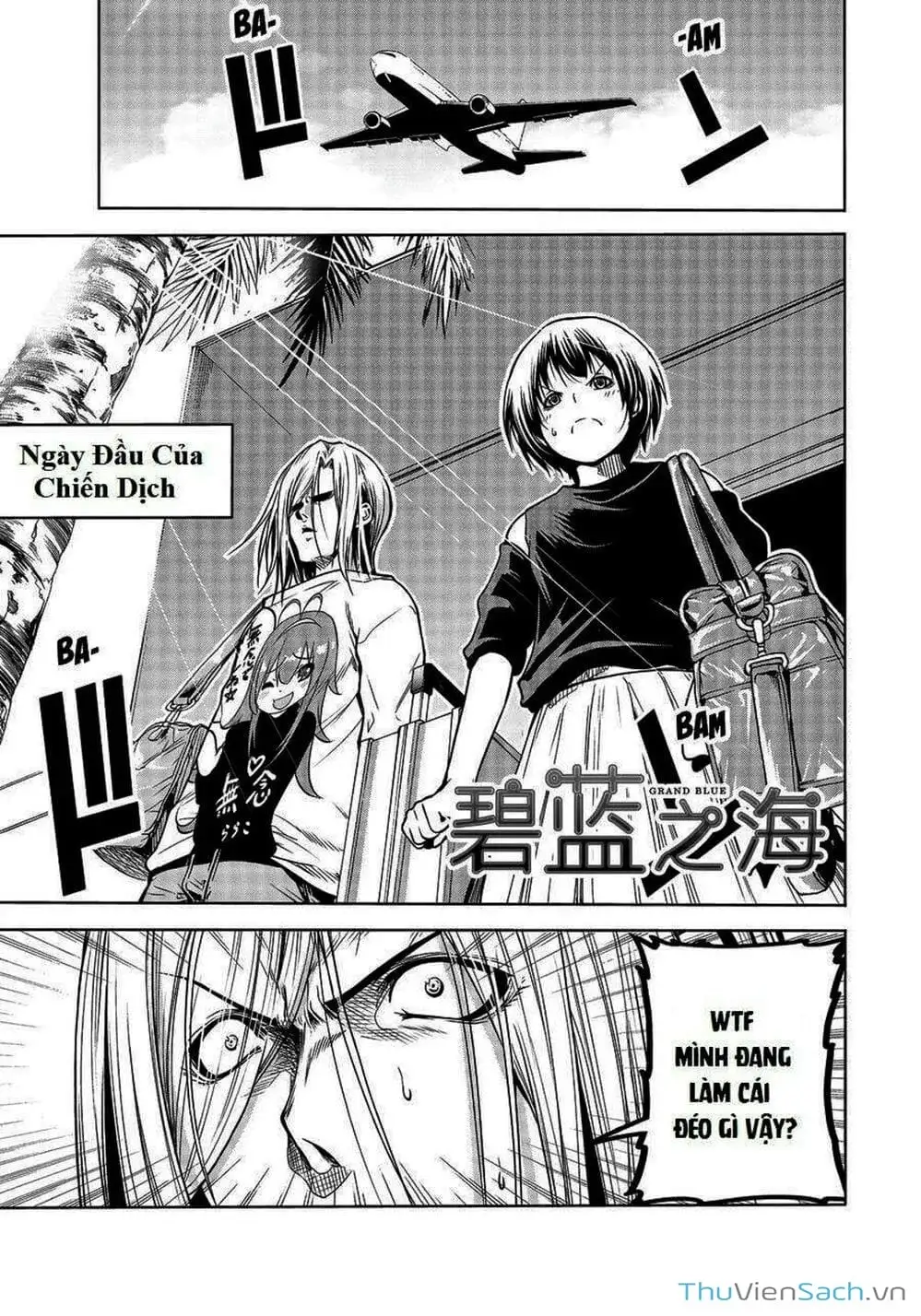 Truyện Tranh Cô Gái Thích Lặn - Grand Blue trang 3