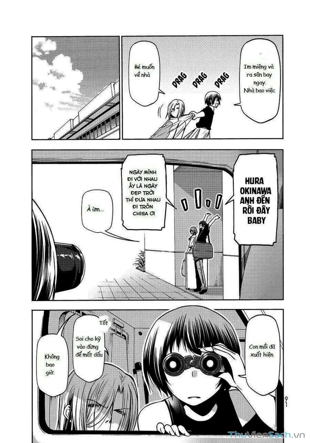 Truyện Tranh Cô Gái Thích Lặn - Grand Blue trang 3