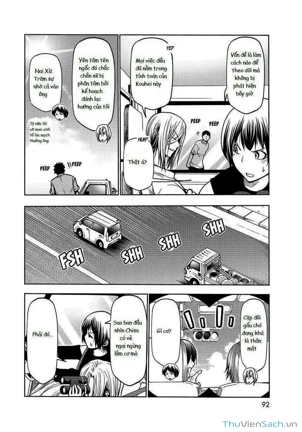 Truyện Tranh Cô Gái Thích Lặn - Grand Blue trang 3