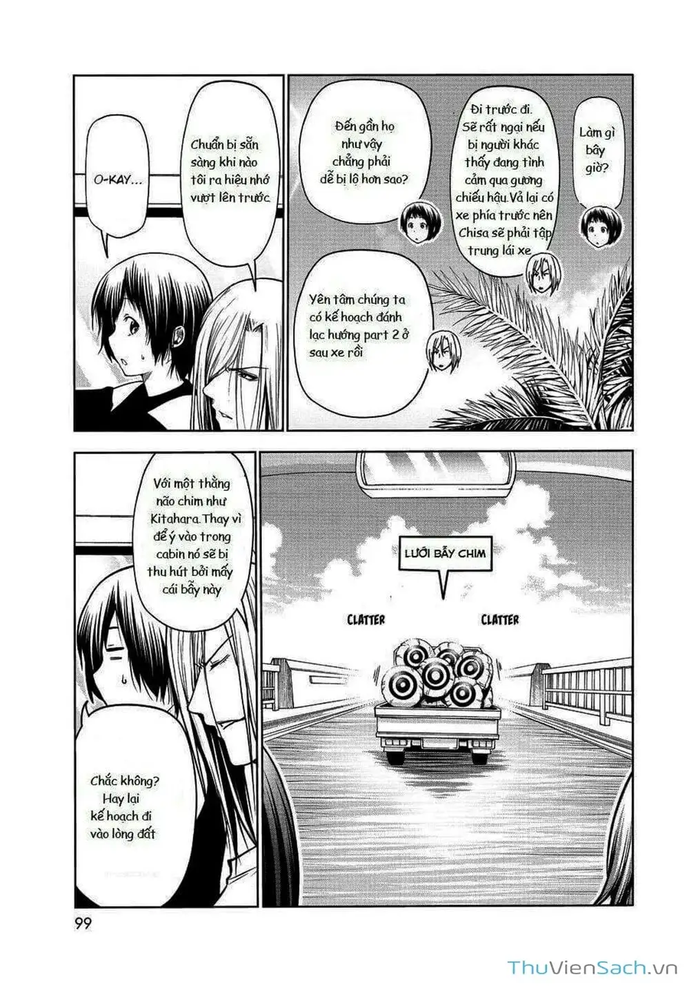 Truyện Tranh Cô Gái Thích Lặn - Grand Blue trang 3