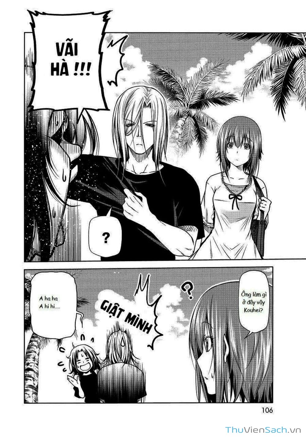 Truyện Tranh Cô Gái Thích Lặn - Grand Blue trang 3