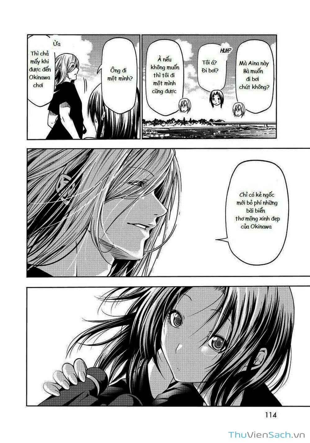 Truyện Tranh Cô Gái Thích Lặn - Grand Blue trang 3