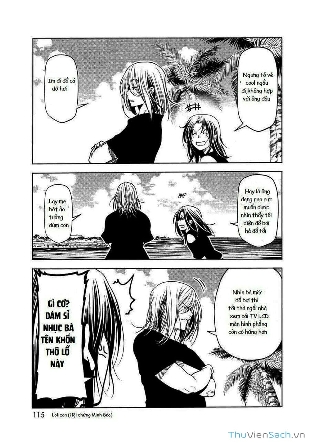 Truyện Tranh Cô Gái Thích Lặn - Grand Blue trang 3