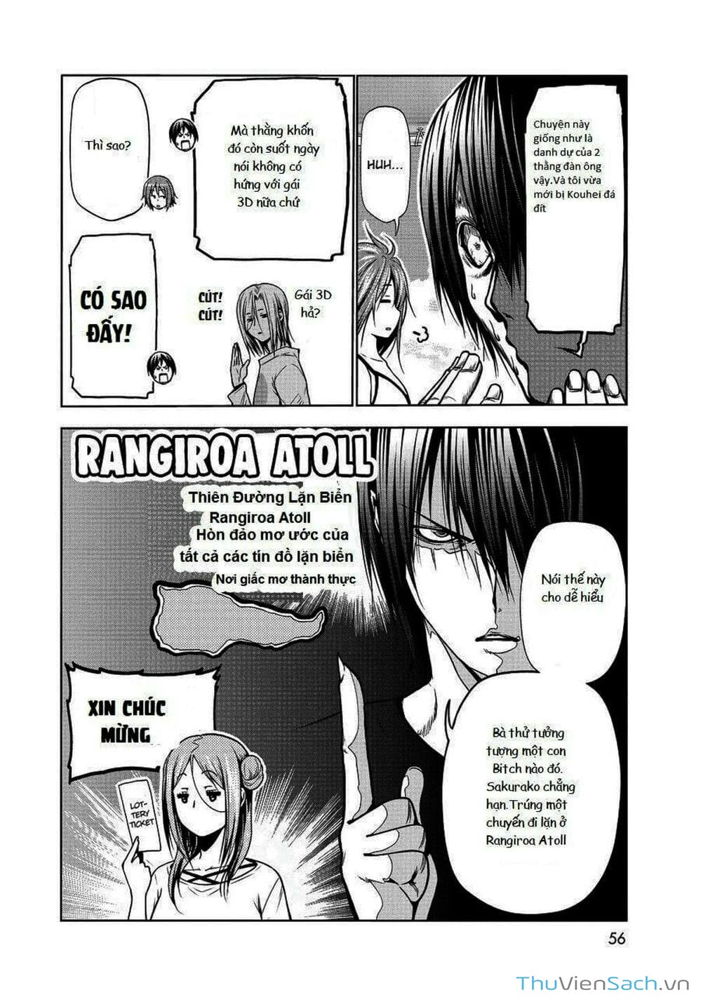 Truyện Tranh Cô Gái Thích Lặn - Grand Blue trang 3