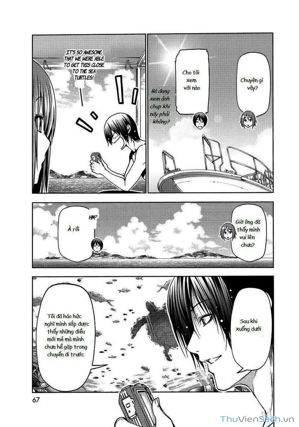 Truyện Tranh Cô Gái Thích Lặn - Grand Blue trang 3