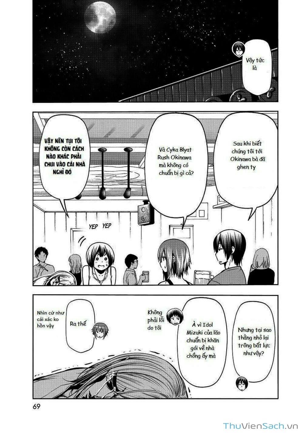 Truyện Tranh Cô Gái Thích Lặn - Grand Blue trang 3