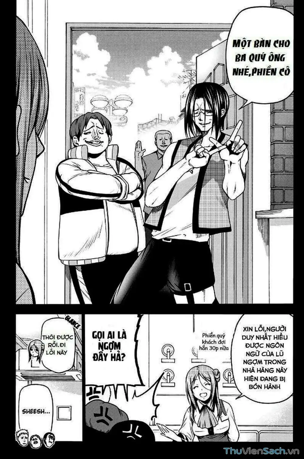 Truyện Tranh Cô Gái Thích Lặn - Grand Blue trang 3