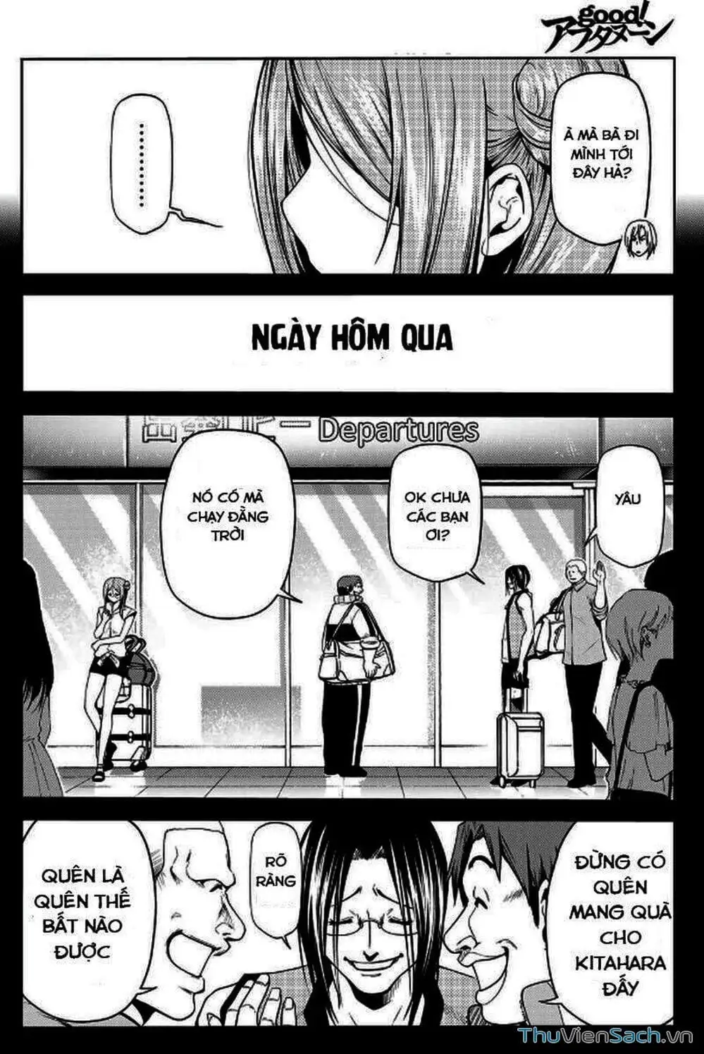 Truyện Tranh Cô Gái Thích Lặn - Grand Blue trang 3