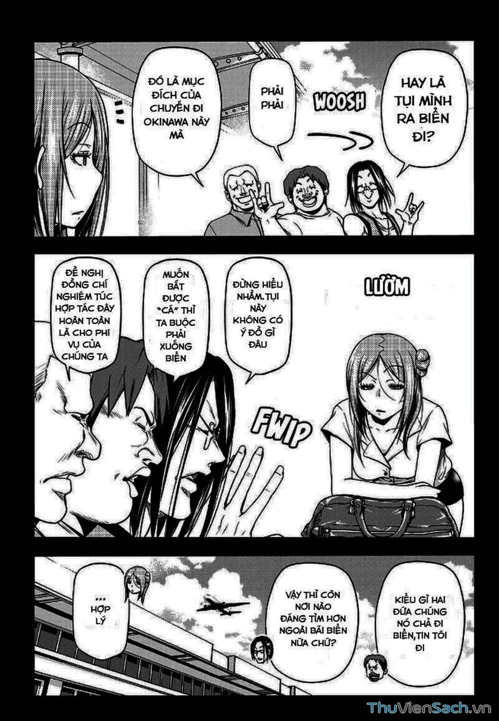 Truyện Tranh Cô Gái Thích Lặn - Grand Blue trang 3