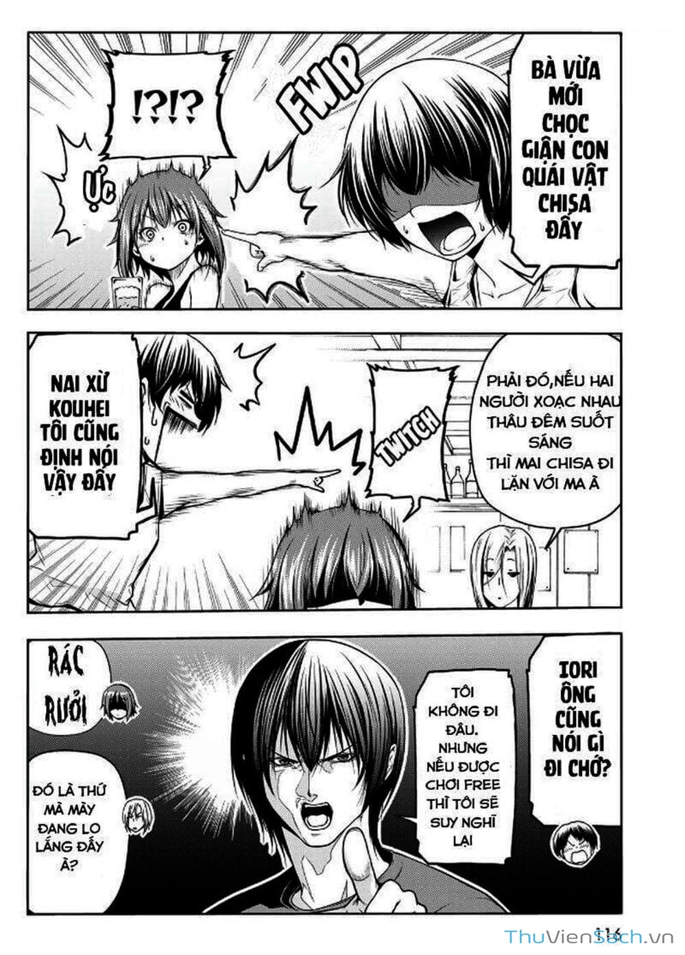 Truyện Tranh Cô Gái Thích Lặn - Grand Blue trang 3