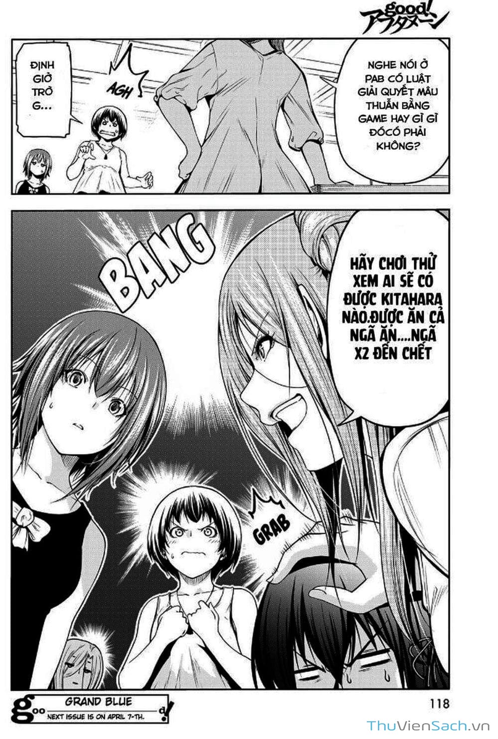 Truyện Tranh Cô Gái Thích Lặn - Grand Blue trang 3