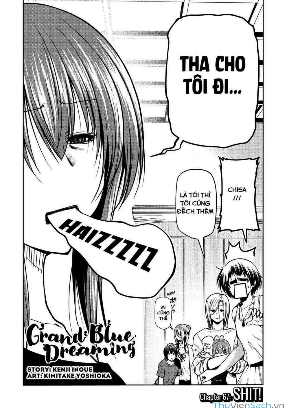 Truyện Tranh Cô Gái Thích Lặn - Grand Blue trang 3