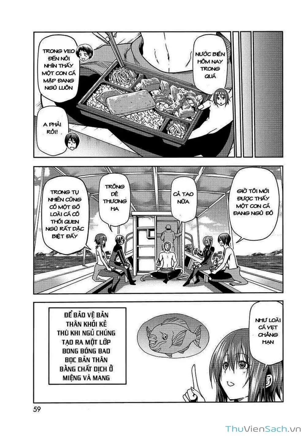 Truyện Tranh Cô Gái Thích Lặn - Grand Blue trang 3