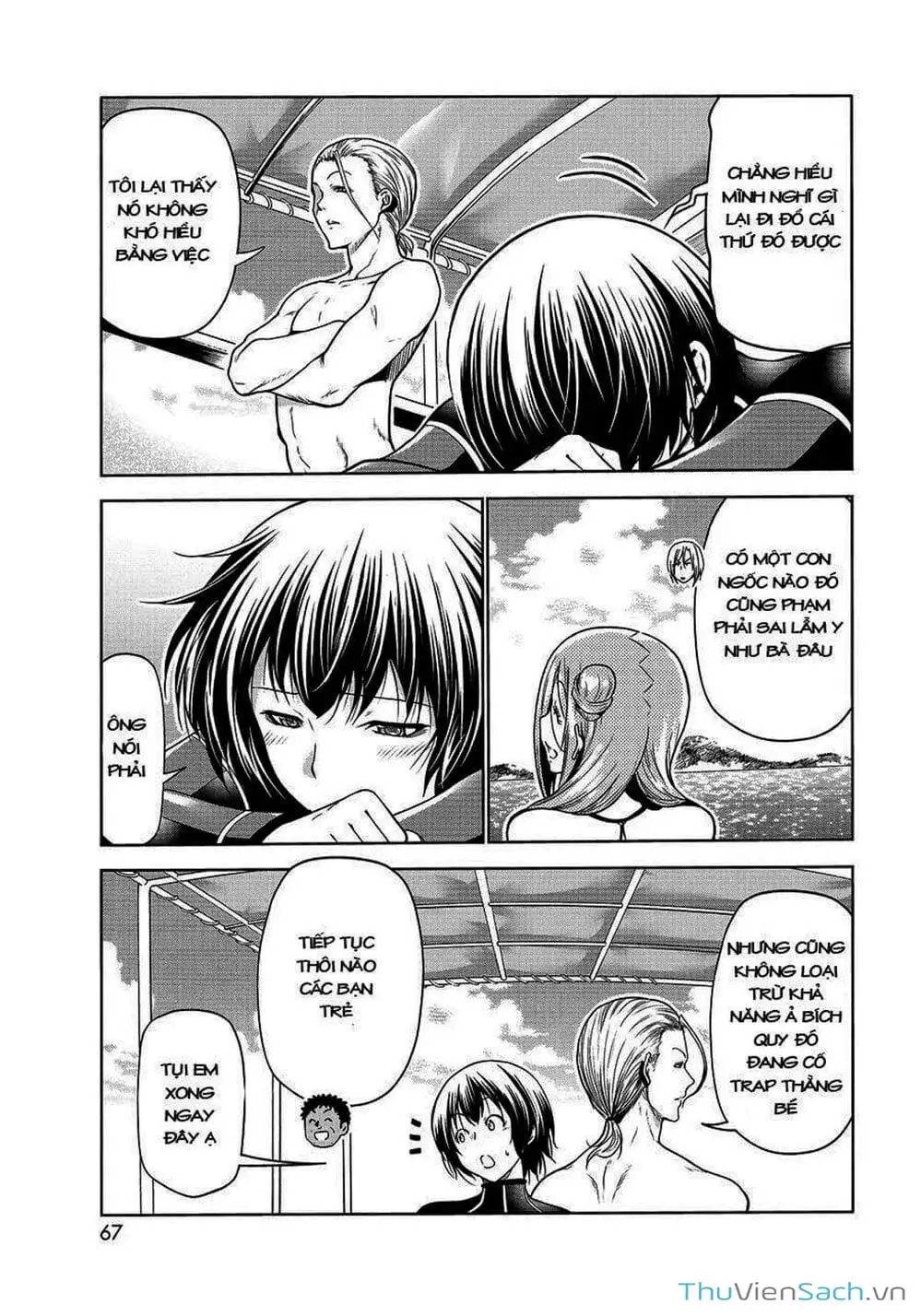 Truyện Tranh Cô Gái Thích Lặn - Grand Blue trang 3