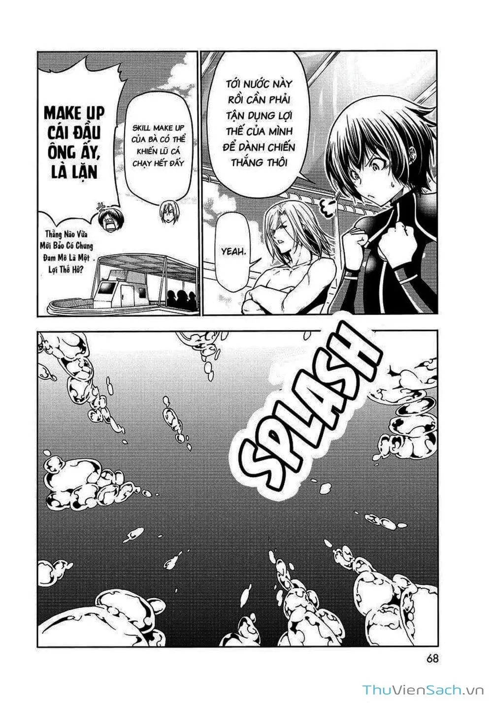 Truyện Tranh Cô Gái Thích Lặn - Grand Blue trang 3