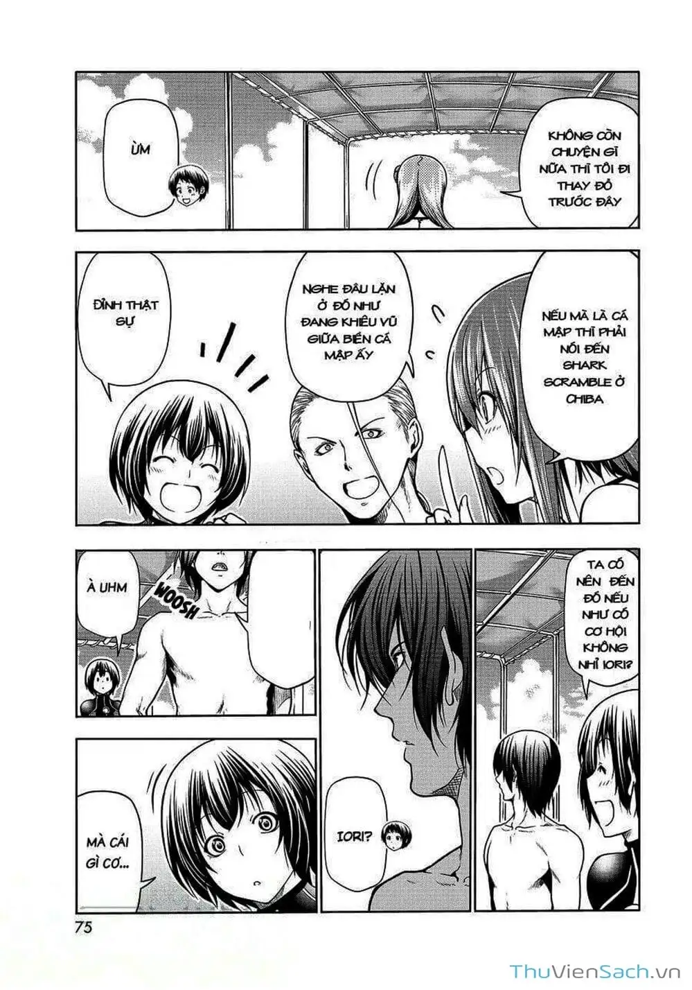 Truyện Tranh Cô Gái Thích Lặn - Grand Blue trang 3