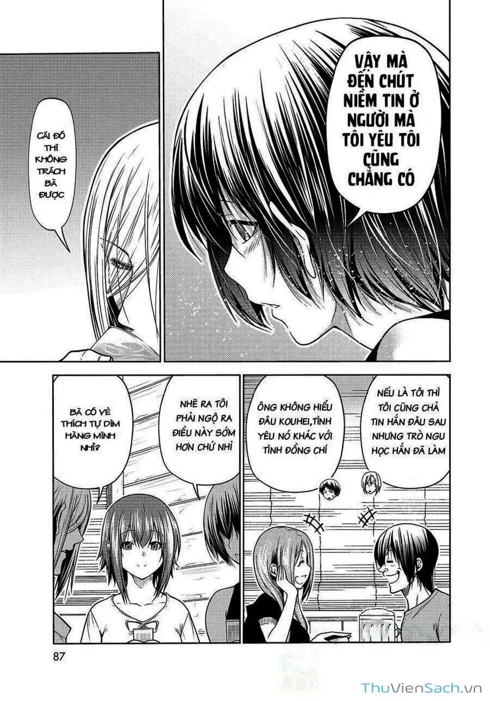 Truyện Tranh Cô Gái Thích Lặn - Grand Blue trang 3